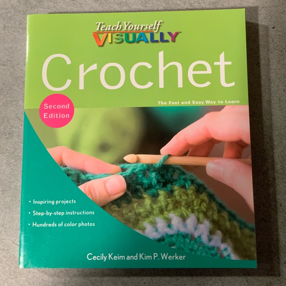 Teach Yourself Visually Crochet 2nd Edition Klein & Werker